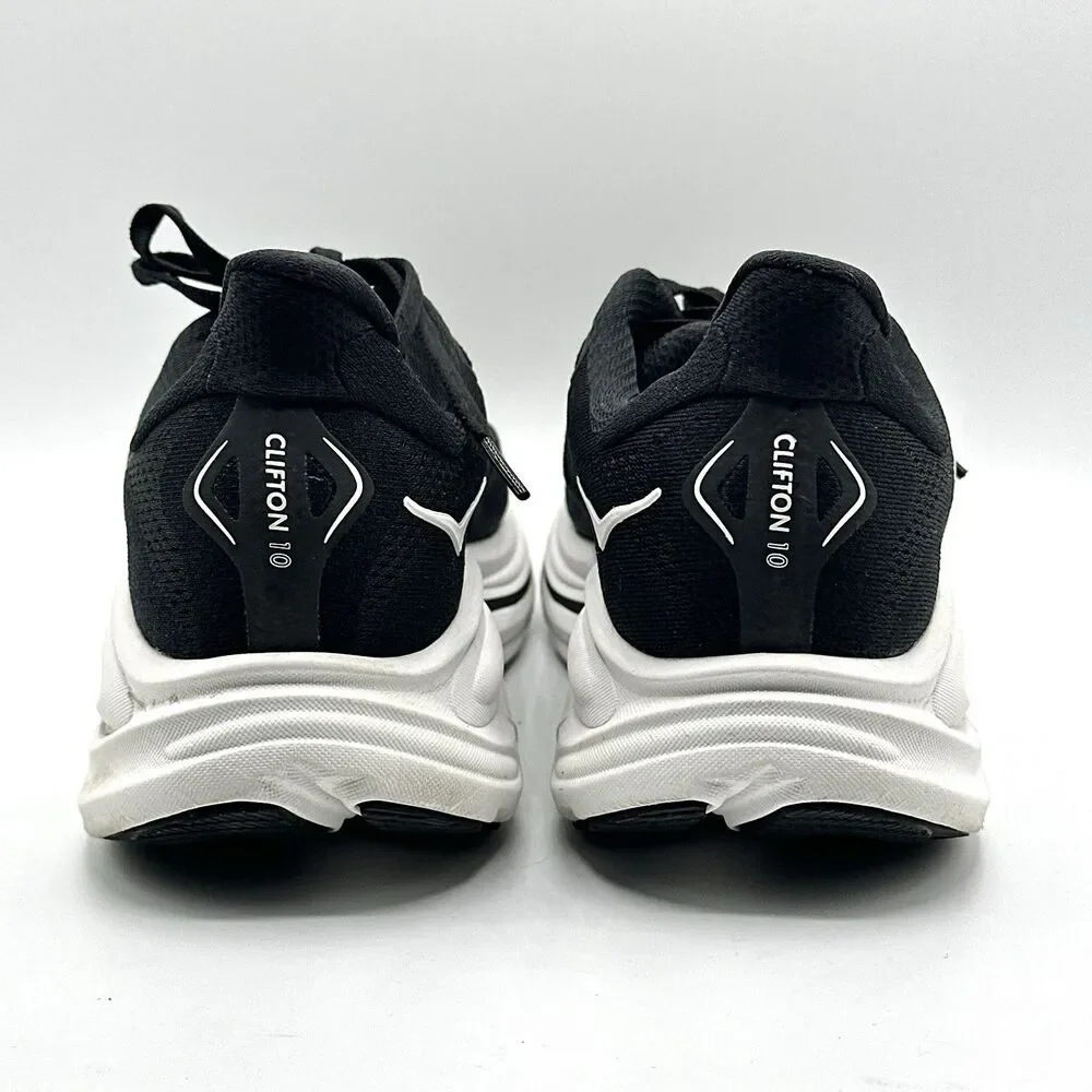 Hoka One One Clifton 10 Running Shoes Mens Size 9.5 D Sneakers Athletic Walking